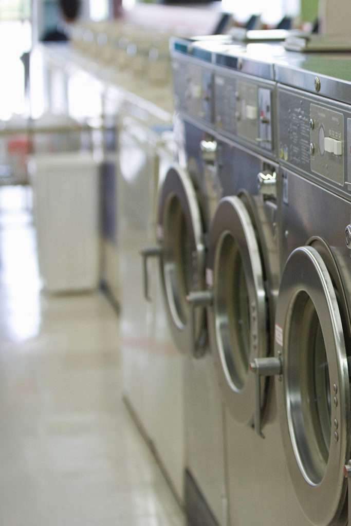 commercial washing machines that have been rented